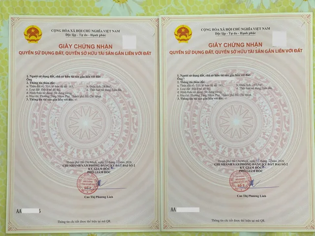 Bán đất 335,7m² full thổ cư ngang 10m giá 20.8 tỷ tại Đường số 138 Phường Tăng Nhơn Phú