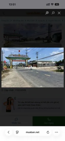 Bán Đất mặt tiền Đường DT833 Giá 10,5tỷ(còn thương lượng), 1862,92m2(962.9m2 đất thổ cư).