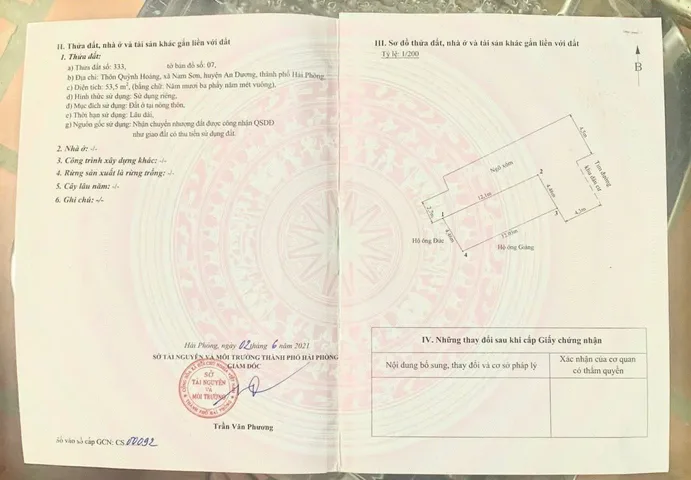 🔥 SIÊU PHẨM LÔ GÓC QUỲNH HOÀNG, NAM SƠN – AN DƯƠNG, OTO TRÁNH NHAU- 1,85 TỶ