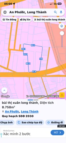 MẶT TIỀN BÙI THỊ XUÂN LONG THÀNH CẦN BÁN