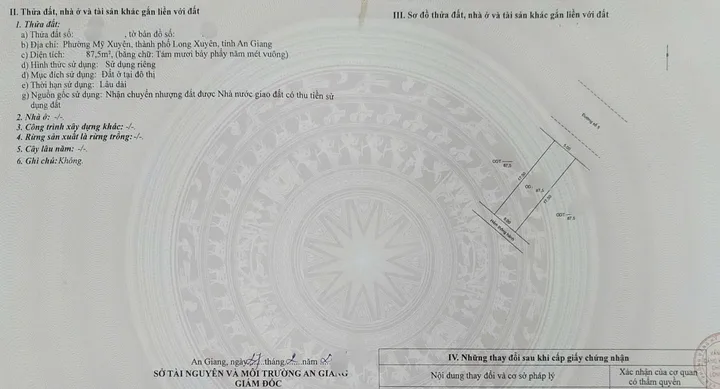 BÁN NỀN ĐẤT TRỐNG MẶT TIỀN ĐƯỜNG SỐ 5 (LÝ THÁI TỔ NỐI DÀI) – KHU VỰC TRUNG TÂM SẦM UẤT