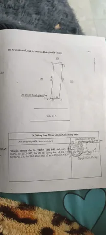 Bán đất 100.6m² full thổ cư ngang 5m giá 800 triệu tại Xã Hồng Thái