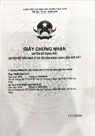 Chỉ 27 tỷ sở hữu ngay CHDV Hẻm 62/91 Lý Chính Thắng