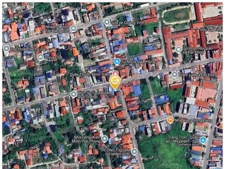 Bán 110m đất, Mặt tiền : 5,6m.Tại : Đông Phương - Kiến Thuỵ - Hải Phòng