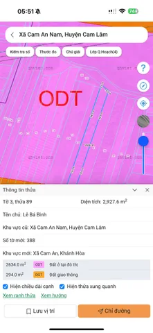 VĨNH TRUNG- CAM AN - 2927 M2 -- FULL XOÀI -- GIÁ CHỈ 600 TRIỆU.SÀO