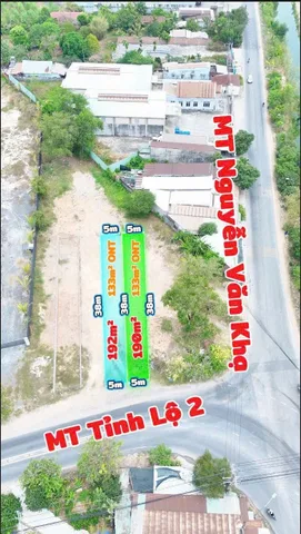 Bán đất thổ cư mặt tiền đường Tỉnh Lộ 2 xã Tân An Hội TPHCM, DT: 5x38m.