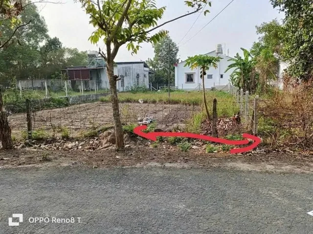 Đất thổ cư mặt tiền Mai Thị Muội 1/ngắn đường Tỉnh Lộ 8 trung tâm xã Phước Vĩnh An Củ Chi TPHCM, DT: 5x32m.