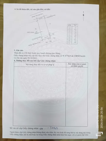 Bán đất 465m² có sẵn 150m² thổ cư ngang 9m giá 1.8 tỷ tại Xã Hòa Phú