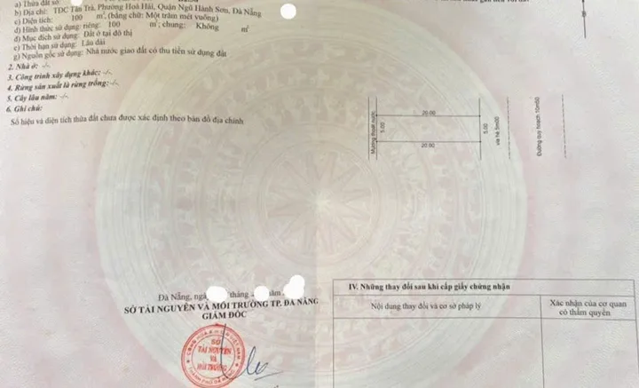 💥HÀNG HIẾM - Lô đất biển BÙI QUỐC KHÁI - Đương 10.5m, ngay Bãi Tắm Tân Trà
