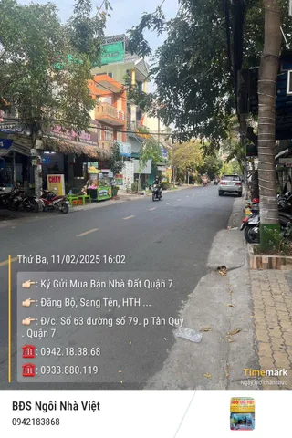 Bán nhà HXH 6m đường 79 Phường Tân Quy. dt 4x19m 1 trệt 1 gác, xe hơi để trong nhà. giá đầu tư 6,8 tỷ