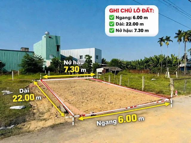 LÔ ĐẤT ĐẸP VEN ĐÀ NẴNG – CÁCH TRUNG TÂM ĐÀ NẴNG 15Km
