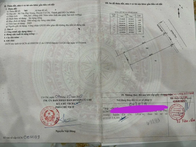 Bán đất củ chi đường số 64 giao đường tỉnh lộ 2 ngang 12mét