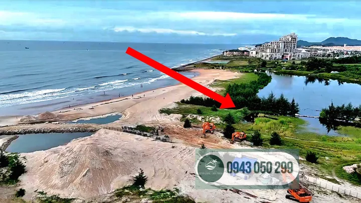 Hàng hiếm mặt đường ven biển diện tích 768,4m² có sẵn 100m² thổ cư ngang 8,40m giá 35 tỷ tại Xã Bình Châu