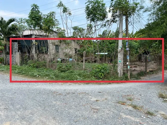 Bán đất góc 2MT 1/ngắn Sông Lu 2 trung tâm xã Hòa Phú Củ Chi TPHCM, DT: 330m2.