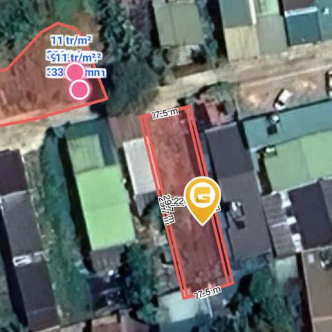 Bán đất 220.2m² có sẵn 50m² thổ cư ngang 7.5m giá 2.5 tỷ tại Phường Ea Kao