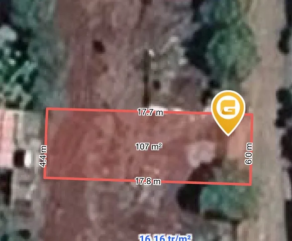 Bán đất 106.7m² có sẵn 100m² thổ cư ngang 6.0m giá 1.67 tỷ tại Phường Ea Kao