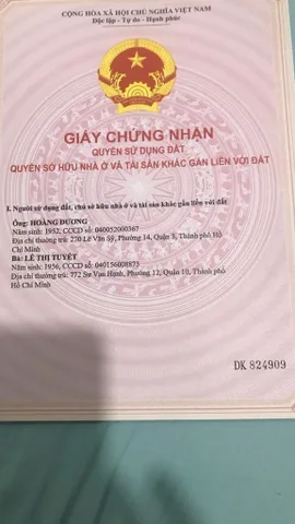 Chính Chủ Bán Nhà Mặt tiền 270 Lê Văn Sỹ – Giá 45 tỷ