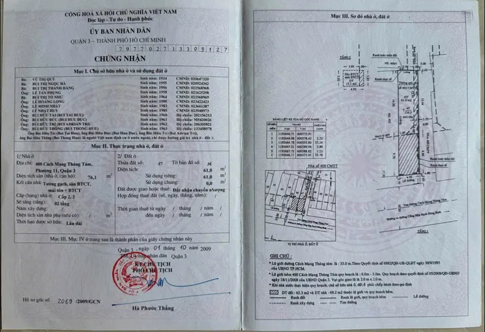 Chính Chủ Bán Nhà Mặt tiền 400-402 CMT8 – Giá 90 tỷ