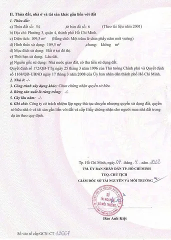 Chính Chủ Bán Nhà Mặt tiền 95 Khánh Hội – Giá 33 tỷ