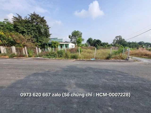 (B617) Đất mặt tiền Nguyễn Thị My, xã Trung An, dt 545m2, thổ 441m2, đất ở hiện hữu, giá 6 tỷ 300