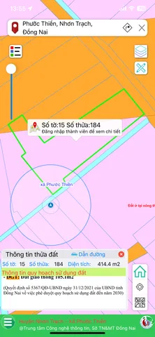 Bán đất 218 m ,ngang 6m giá 4,5 tỷ tại Phường Nhơn Trạch