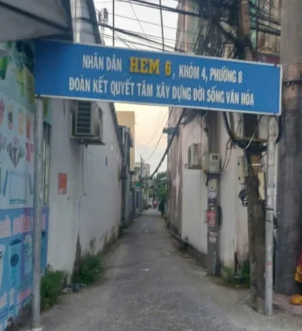 Bán đất 146.7m² ngang 4.6m giá 800 triệu tại hẻm 6 Đường Đinh Tiên Hoàng Phường 8 nay là Phường Tân Hạnh