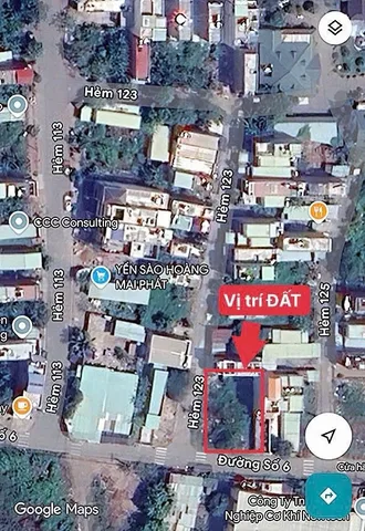 Lô góc 2 mặt tiền đường 6 Long Bình, cạnh bên Vinhomes Grand Park
