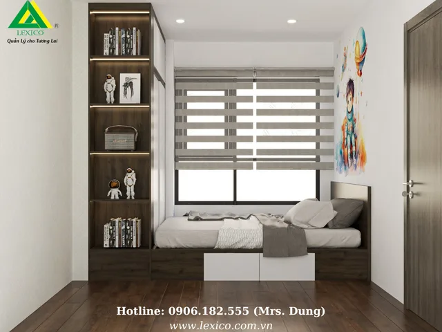 Cho thuê căn hộ cao cấp 52m2 2 phòng ngủ tại Hoàng Huy Commerce – Hải Phòng