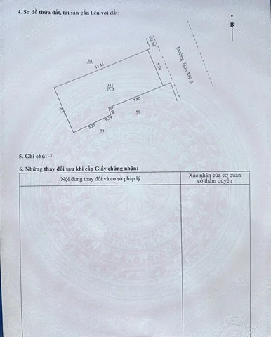 Bán đất MT đường Hòa Mỹ 9 - gần đường Tôn Đức Thắng