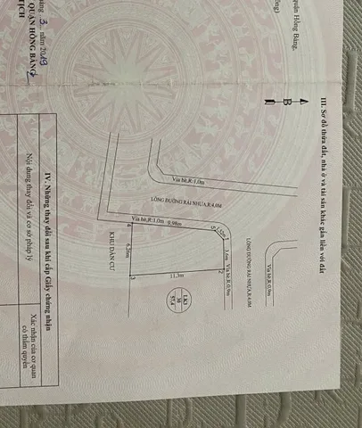 ❌❌❌ CHỈ 1,6 TỶ LÔ GÓC 3 MẶT THOÁNG ĐƯỜNG TRẢI NHỰA 6M ĐỐNG HƯƠNG QUÁN TOAN ❌❌❌