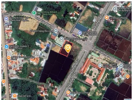 Bán đất 1105m² TMDV LÂU DÀI ngang 16m giá 27.6 tỷ tại Phường Ninh Hòa