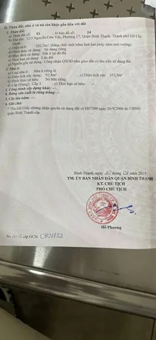 Chính Chủ Bán Nhà Hẻm 32/3 Nguyễn Cửu Vân – Giá 32,8 tỷ
