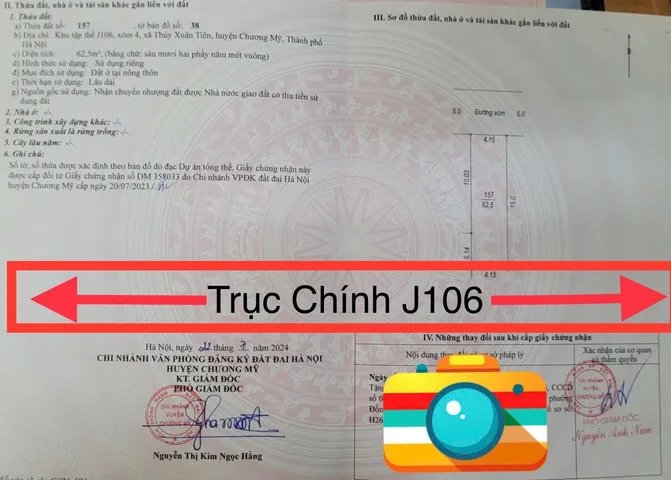 Bán đất 62.8m² có sẵn 62,8m² thổ cư ngang 4,2m giá 2 tỷ tại Xã Xuân Mai