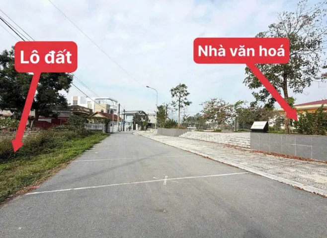ĐẤT TAM QUANG – GIA KHÁNH 119M² – ĐỐI DIỆN NHÀ VĂN HÓA – GIÁ 2TỶXXX