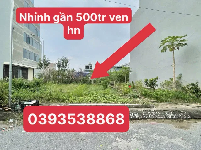 chính chủ cần bán lô đất vuông góc ven Hà Nội