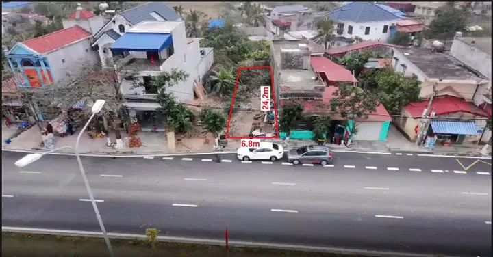 Bán đất 164,7m² full thổ cư ngang 6,8m giá 6.68 tỷ tại Đường Phạm Văn Đồng Phường Đồ Sơn