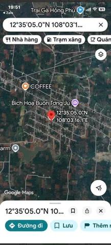 Bán đất 6144.7m² có sẵn 60m² thổ cư ngang 5.0m giá 750 triệu tại Phường Ea Kao