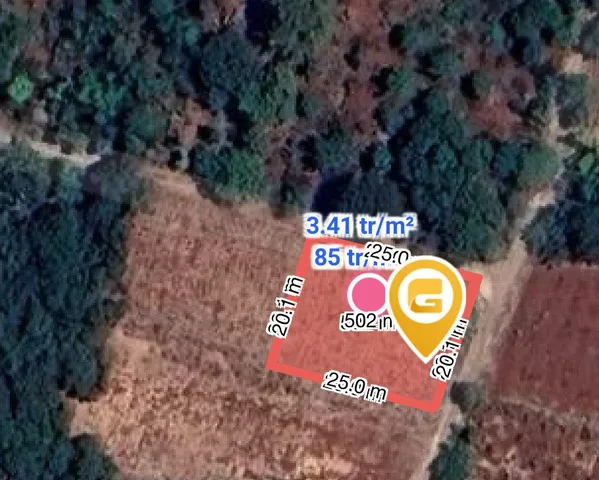 Bán đất 502.2m² ngang 20.0m giá 1.7 tỷ tại Phường Thành Nhất