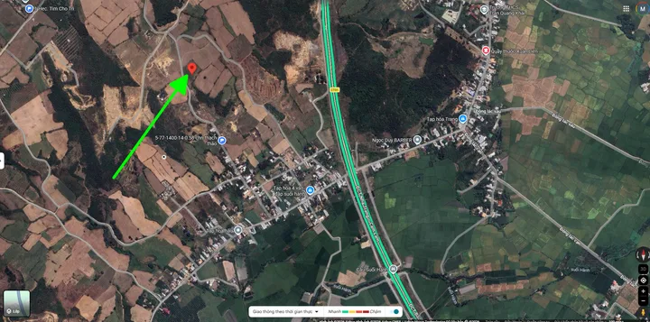 CAM AN -- 5.371 M2 -- 100 M MẶT TIỀN BÊ TÔNG -- GIÁ CHỈ 250 TRIỆU.SÀO