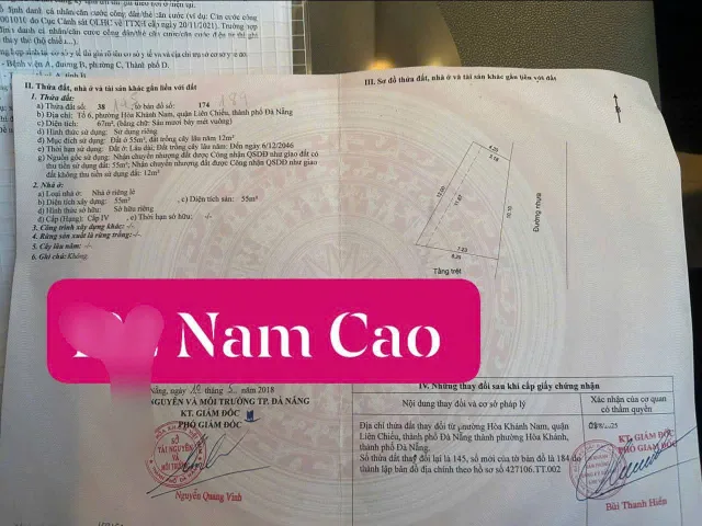 📌📌📌LÀM VIỆC TRỰC TIẾP GIÁ TỐT !!! Bán nhà Nam Cao, Hòa Khánh Bắc