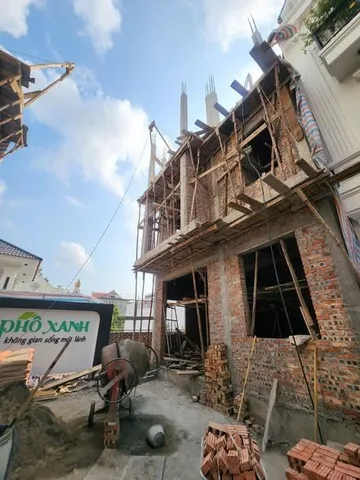 Mua nhà đang xây dựng được triết khấu lên đến 500 triệu tại Cách Hạ, Nam Sơn, An Dương - LH 0398787284