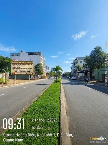 HIẾM – LÔ ĐẤT MẶT TIỀN HOÀNG DIỆU 17M, TRUNG TÂM VĨNH ĐIỆN – GIÁ CỰC TỐT 🚨