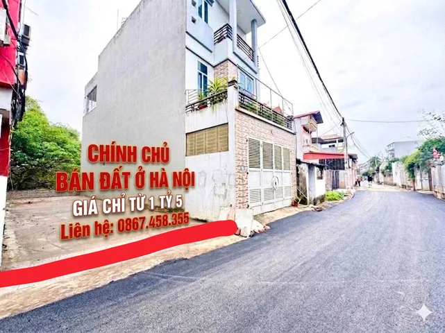 💥 Chính chủ cần bán gấp lô góc 2 mặt tiền diện tích hơn 80m2 chỉ hơn 1.5 tỷ _Ôtô đỗ cửa  ,