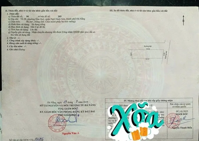 📌📌📌LÀM VIỆC TRỰC TIẾP GIÁ TỐT !!! Bán đất kiệt Mai Đăng Chơn, Hòa Quý