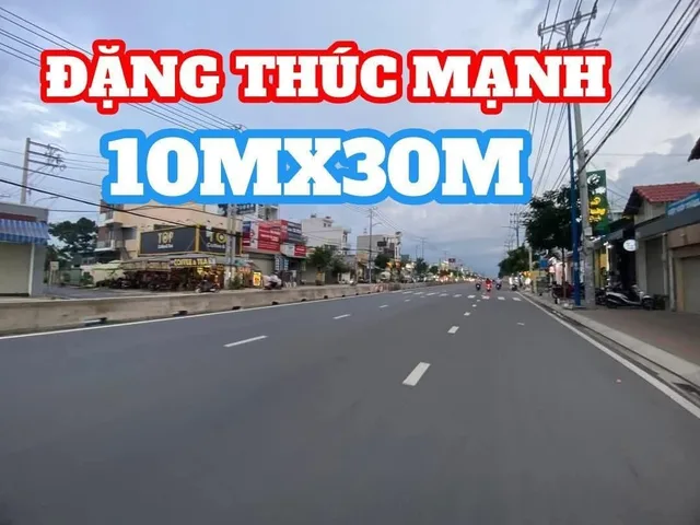 🔴Mặt tiền vị trí VIP nhà 200m² có sẵn 175m² thổ cư ngang 8m giá 15.99 tỷ tại Đường Đặng Thúc Vịnh Xã Đông Thạnh