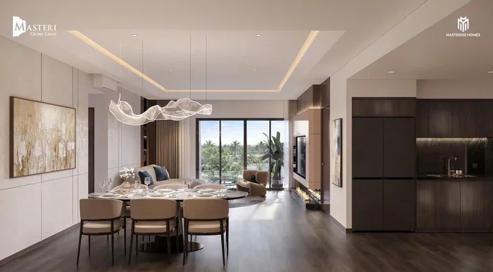 QUỸ THƯỞNG 1PN+  GIÁ TỐT TẠI MASTERI GRAND COST - Tiện ích nội khu - View bể bơi, công viên nội khu