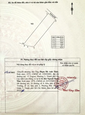 Bán đất 2902.4m² ngang 27m tại Xã Bình Giã