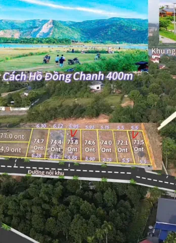 73.8m full thổ cư - mặt tiền 5.5m - đường áp phan - giá chỉ 9xx tr