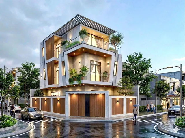 Căn góc Vip đẹp 1 trệt 2 lầu Hiệp Thành cũ (phường Phú Lợi -TP.HCM) sát bên KDC Hiệp Thành 1,đường nhựa 5m