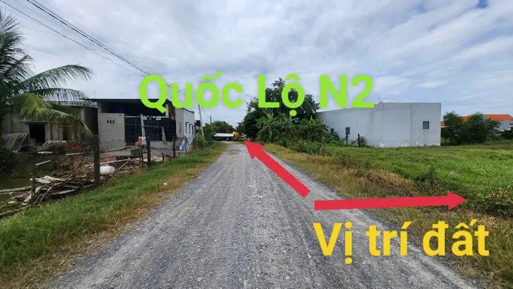 Bán đất 180m² full thổ cư ngang 7m tại Xã Hòa Khánh